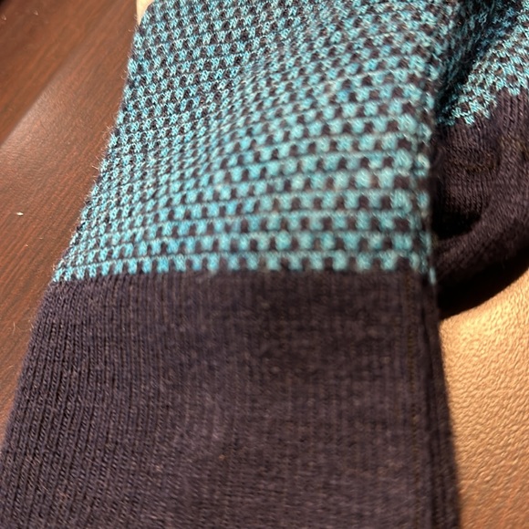 Goodhew men’s Ziggy merino wool socks in navy - Picture 2 of 8